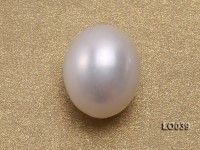 Wholesale 10×11.5-10X13.5mm Classic White Drop-shaped Loose Freshwater Pearls