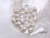 Wholesale 7.7×12.5mm Teardrop Loose Seashell Pearl