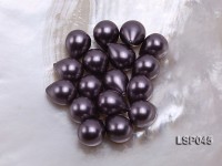Wholesale 13x17mm Teardrop Purple Loose Seashell Pearl