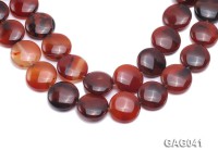 wholesale 25mm round agate piece strings
