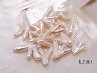 Wholesale 27x35mm Classic White Irregular Loose Freshwater Pearls