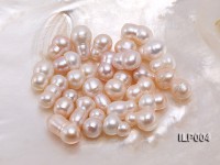 Wholesale 10.5×17-12x20mm Natural Pink Irregular Loose Freshwater Pearl
