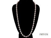White Freshwater Pearl Necklace and Bracelet Set