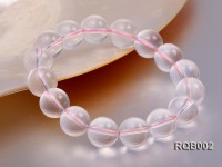 12mm Round Rose Quartz Beads Bracelet
