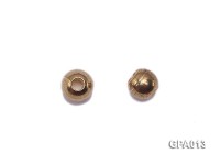 3mm 14k Yellow Gold Plated Copper Accessories