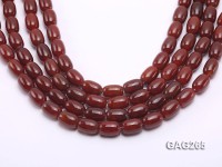 wholesale 14x10mm oval red agate strings