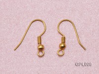 Yellow Gold Gilded Earring Hook