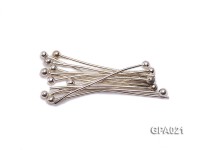 0.5x20mm Silver Plated Copper Needles