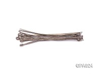 0.5x50mm 9-shaped Silver Plated Copper Needles