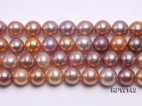 11.5-13mm Natural Round Edison Pearl loose String