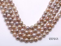 Wholesale & Retail AAA-grade 13-16mm Lavender Baroque Pearl String