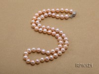 6-7mm Pink Round Freshwater Pearl Necklace