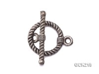18*26mm Silver-like Gilded Toggle Clasp