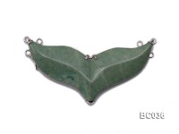 30x75mm Multi-Strand jade clasp