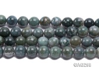 wholesale 16mm round Moss Agate Strings