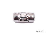 8x18mm Chunky Silver-Plated Copper Accessory