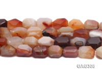 Wholesale 14x21mm Cylinder-shaped Natural Agate Strings