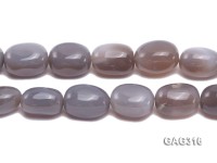 wholesale 15*21mm oval Faceted Natural Agate Strings