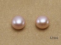 Wholesale Cards of 7-7.5mm Lavender Flat Freshwater Pearls—48 Pairs