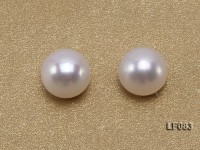 Wholesale Cards of 7-7.5mm Classic White Flat Freshwater Pearls