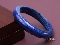 13.5mm Azure Blue Lapis Lazuli Bangle