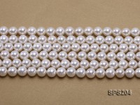 Wholesale 10mm Classic White Round Seashell Pearl String