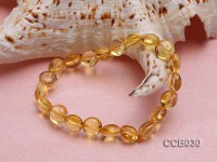 5x9mm Button-shaped Beads Elastic Bracelet