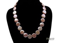 Classic 16-17mm Pink Button Freshwater Pearl Necklace