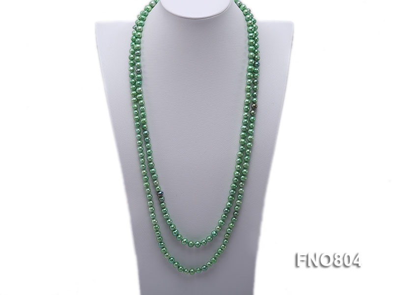Light Green Freshwater Pearl Necklace