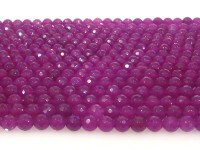 Wholesale 4mm Round Faceted Rose Stone String