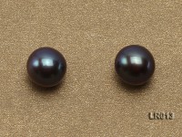 Round Freshwater Pearl Wholesale—AAA 6mm Round Black Pearl