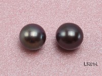 Round Freshwater Pearl Wholesale—AAA 8mm Round Black Pearl