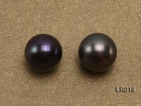 Round Freshwater Pearl Wholesale—AAA 8-8.5mm Round Black Brown Pearl