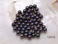 AAA-grade 8.5-9mm Round Black Loose Freshwater Pearl