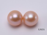 AAA-grade 11-12mm Round Natural Pink/White/Lavender Freshwater Loose Pearl