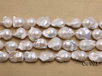 Wholesale Special High-quality 12-16mm White Baroque Pearl String
