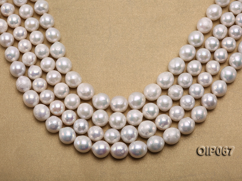 Wholesale Special Excellent-quality 12-15mm Baroque Pearl String