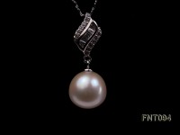 White Flat & Drop-shaped Freshwater Pearl Pendant, Ring and Earrings Set