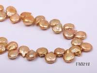 Classic 9.5-10mm Yellow Button Freshwater Pearl Necklace
