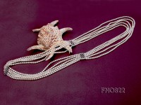Amazing 5-strand Freshwater Pearl Necklace