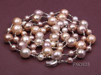 Extraordinary 46 inches Multicolor Edison Pearl necklace