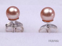 4mm Lavender Round Freshwater Pearl Earring