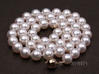 AAA Top Quality 8-8.5mm Akoya Pearl Necklace in 14k Gold