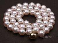 AAA Top Quality 8.5-9mm Akoya Pearl Necklace in 14k Gold