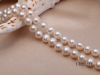 2 strand White freshwater pearl necklace