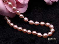 4-5mm lavender oval freshwater pearl bracelet