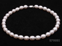 10-11mm Oval Freshwater Pearl Necklace