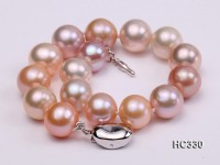 10-10.5mm AAA round freshwater pearl bracelet