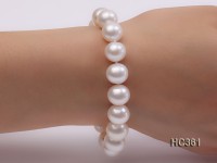 11-12mm AAA round freshwater pearl bracelet