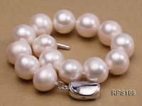 12-13mm AAA round freshwater pearl necklace and bracelet set
